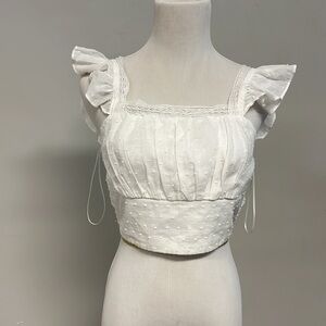 Francesca's Collections White Blouse